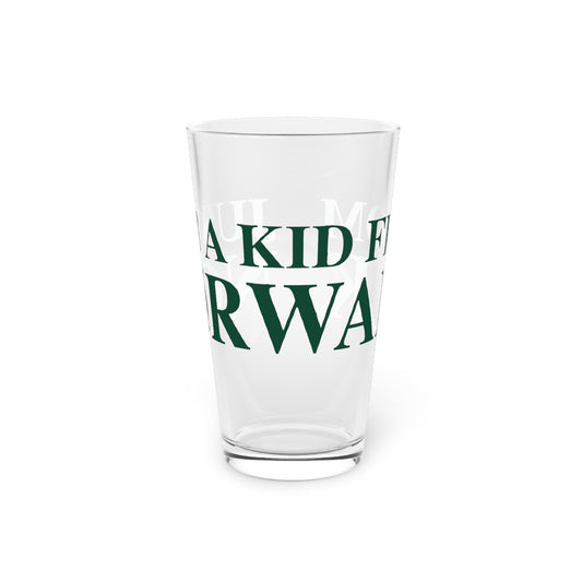 Just a kid from Norwalk Pint Glass, 16oz