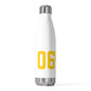 06443 Madison Connecticut Zip Code 20 oz Insulated Bottle