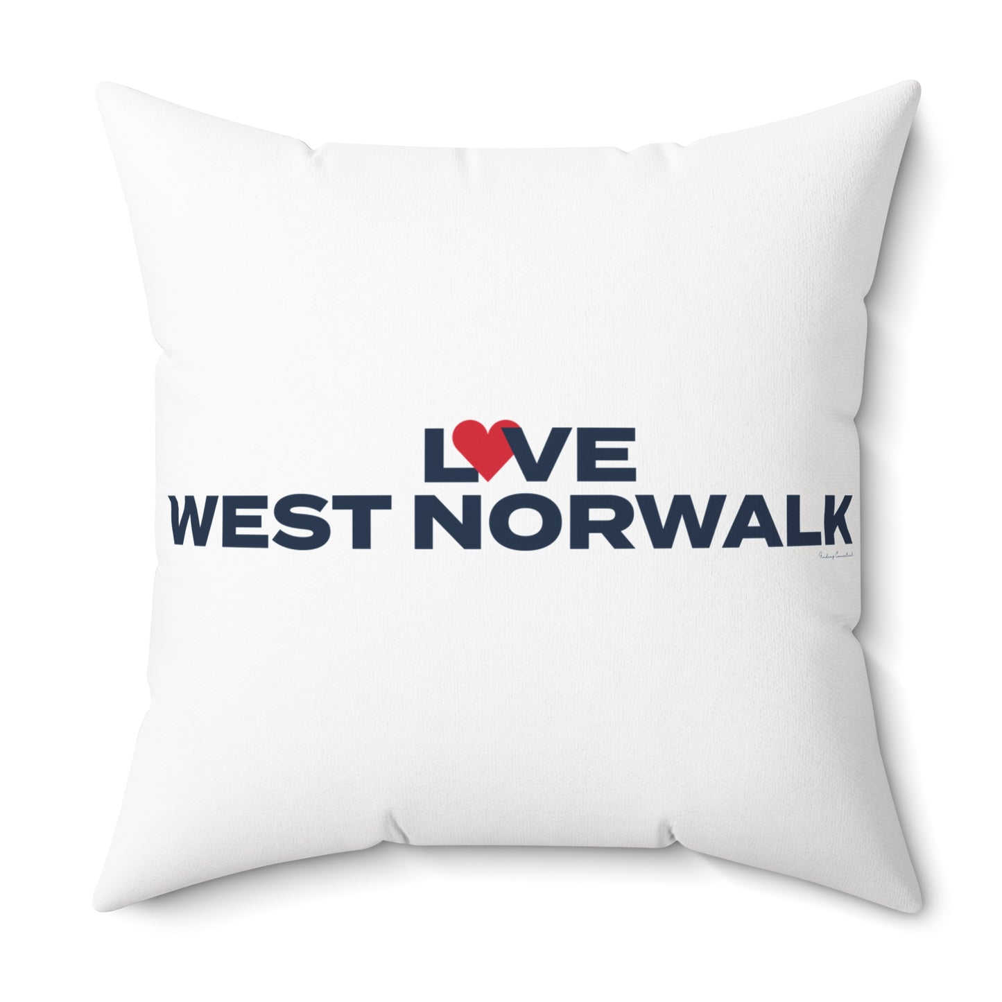 Love West Norwalk Spun Polyester Square Pillow