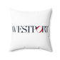 41 Tilt Westport Spun Polyester Square Pillow