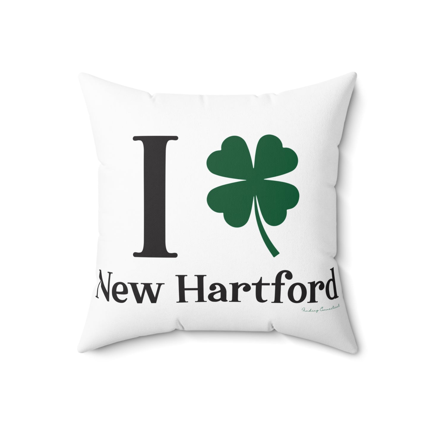 I Clover New Hartford Spun Polyester Square Pillow
