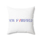 41 Tilt New Fairfield Spun Polyester Square Pillow