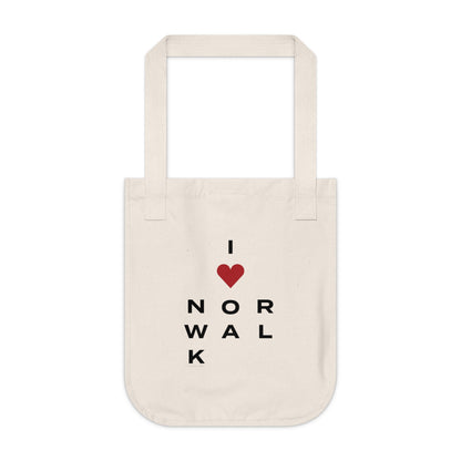 Norwalk Vision  Organic Canvas Tote Bag