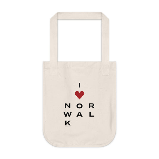 Norwalk Vision  Organic Canvas Tote Bag