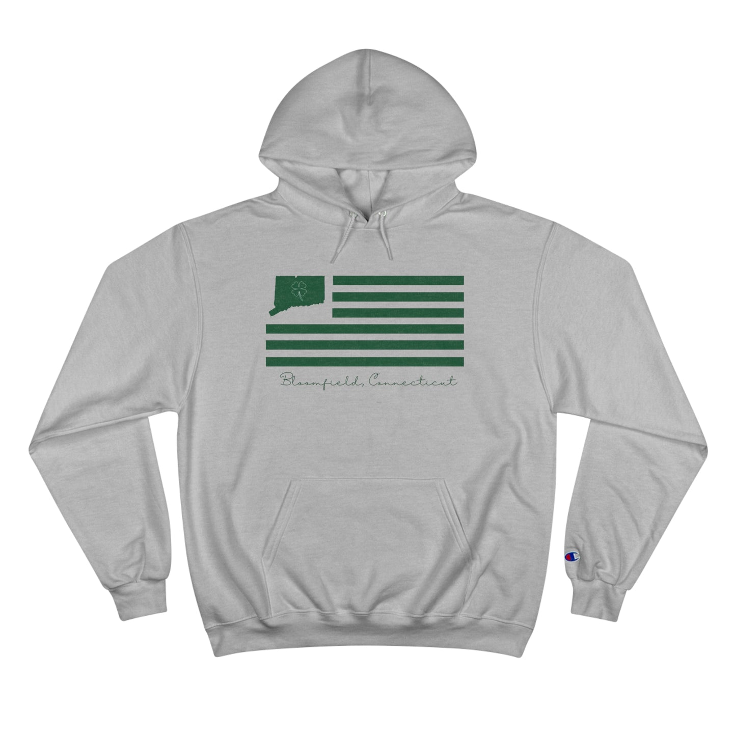 Bloomfield Connecticut St Patrick’s Day Flag Champion Hoodie