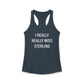 I Really Really Miss Sterling Women's Ideal Racerback Tank Top