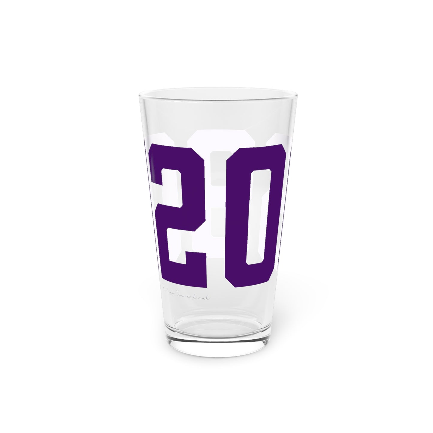 06902 Stamford Connecticut Zip Code Pint Glass, 16oz