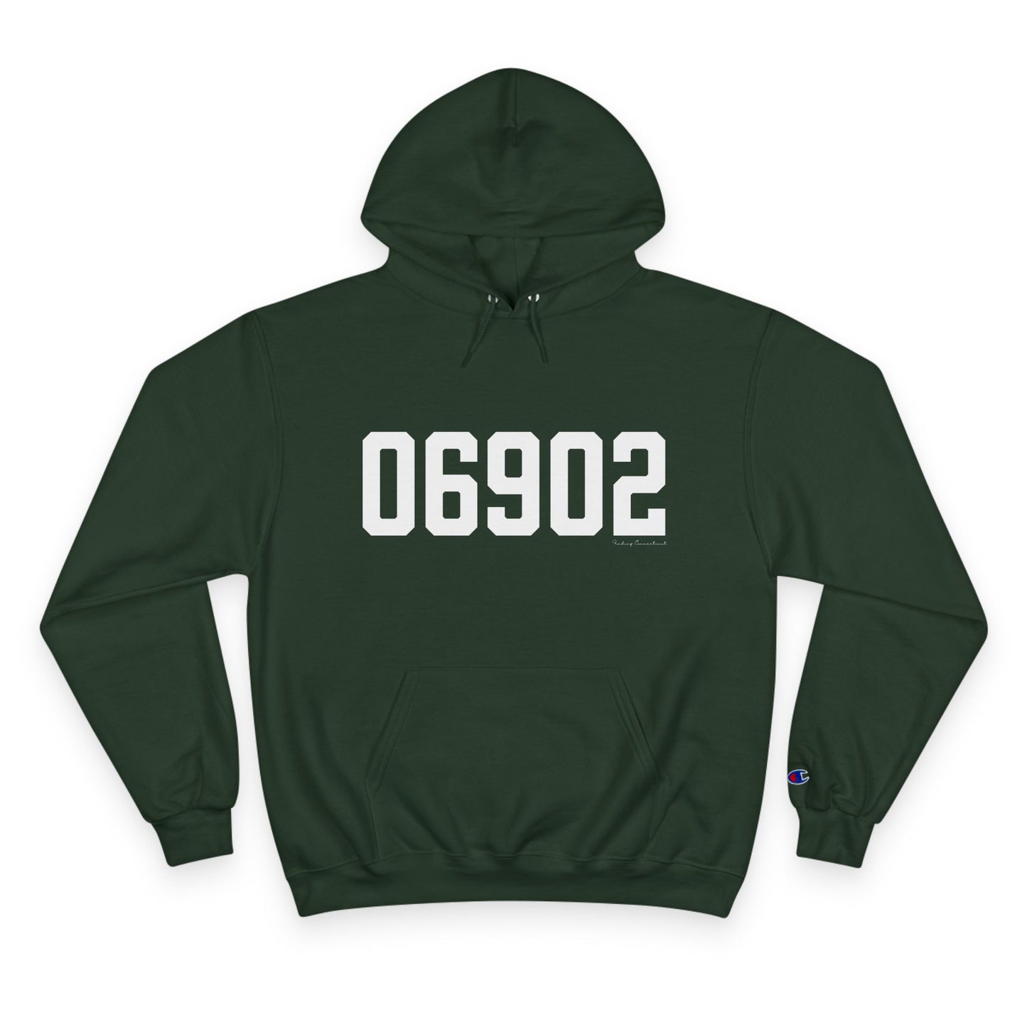 06902 Stamford CT Zip Code Champion Hoodie Sweatshirt