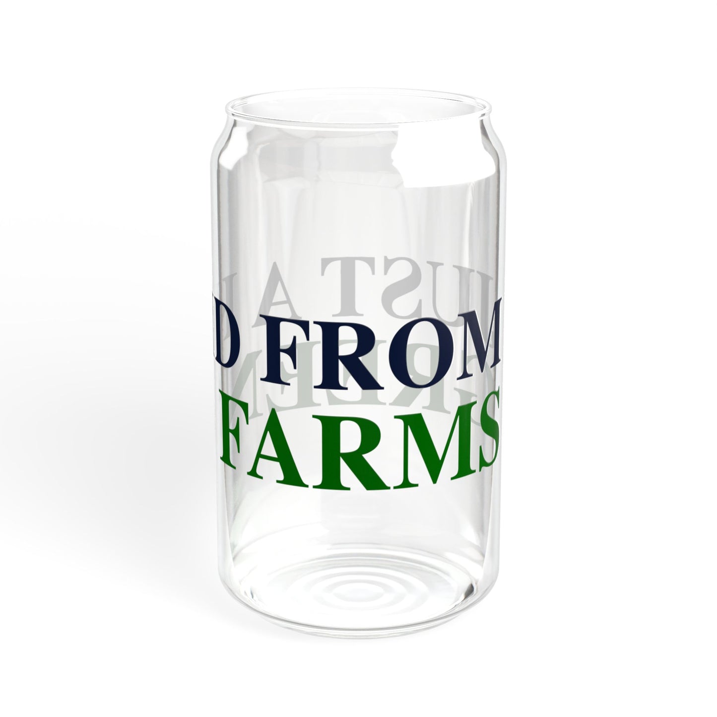 Just a kid from Greens Farms Sipper Glass, 16oz