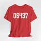 06437 - Guilford CT Zip Code Unisex Jersey Short Sleeve T-Shirt