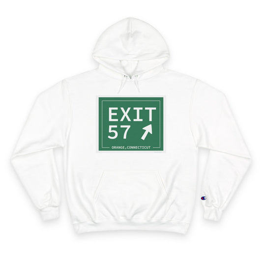 Vintage Exit 57 WCP Sign Champion Hoodie