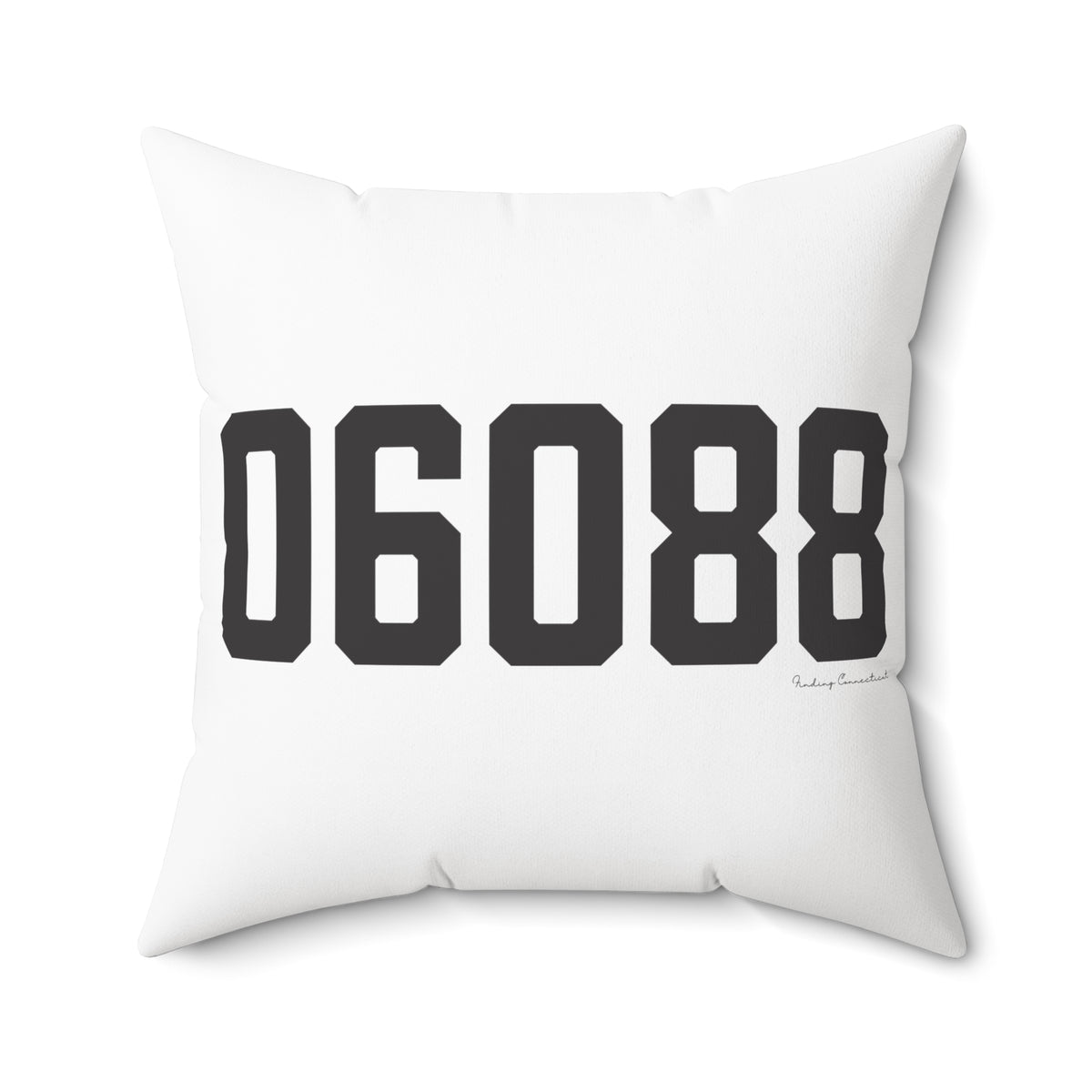 06088 East Windsor Connecticut Zip Code Polyester Square Pillow