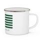 Durham Connecticut St. Patrick’s Day Flag Enamel Camping Mug