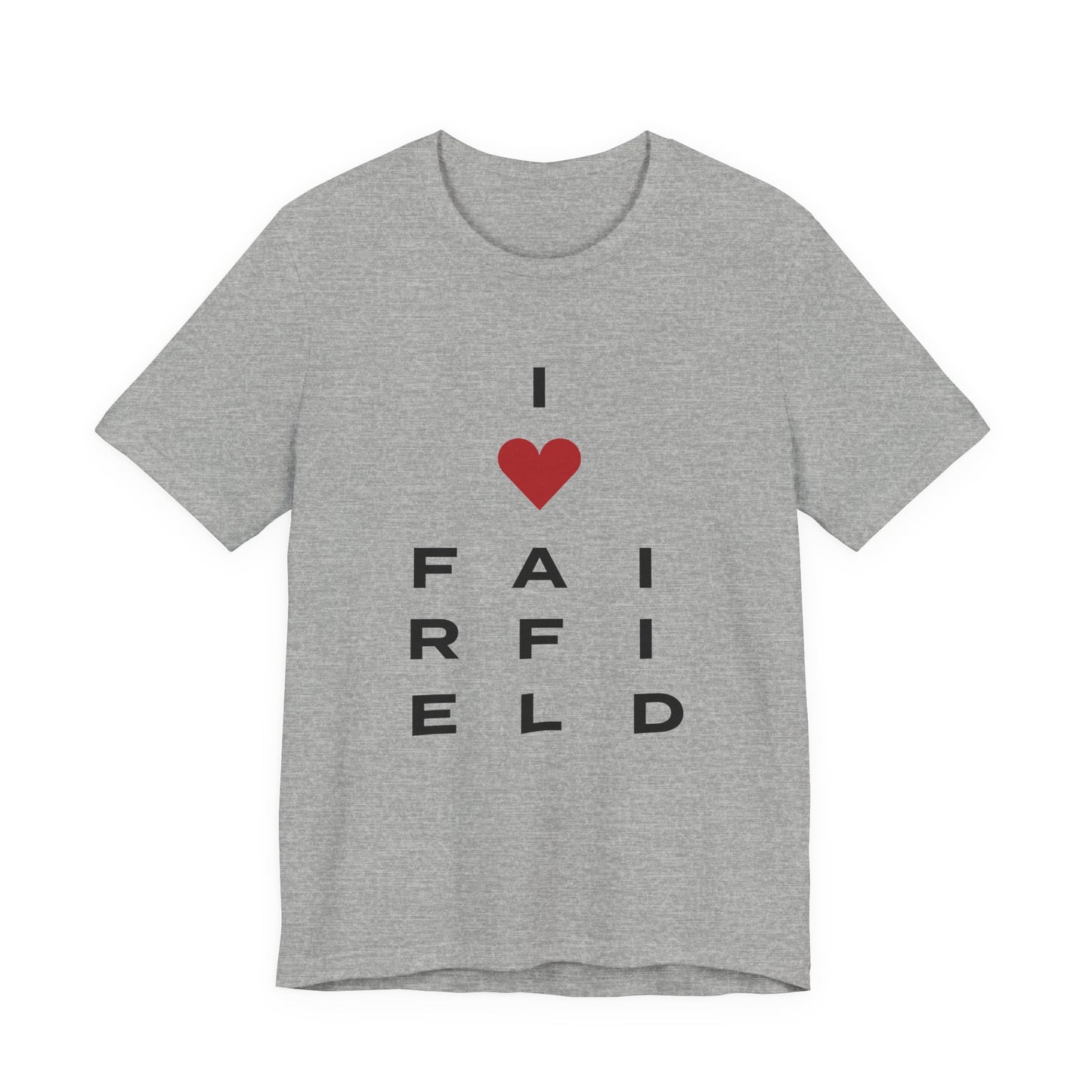 Fairfield Vision Unisex Jersey Short Sleeve T-Shirt