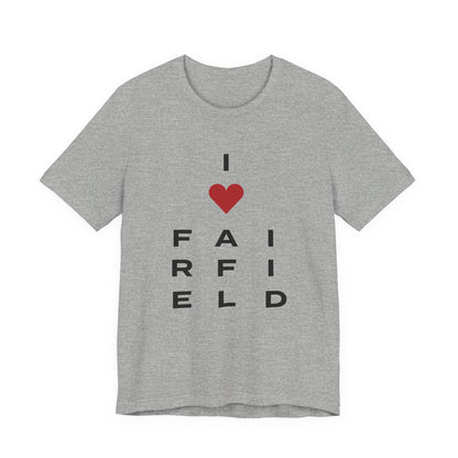 Fairfield Vision Unisex Jersey Short Sleeve T-Shirt