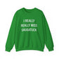 I Really Really Miss Saugatuck Unisex Heavy Blend™ Crewneck Sweatshirt