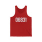 06831 - Greenwich CT Zip Code Unisex Jersey Tank Top