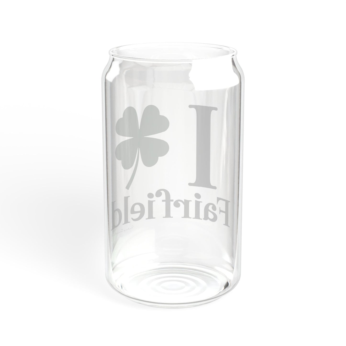 I Clover Fairfield Sipper Glass, 16oz