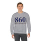 860 East Haddam Unisex Heavy Blend™ Crewneck Sweatshirt