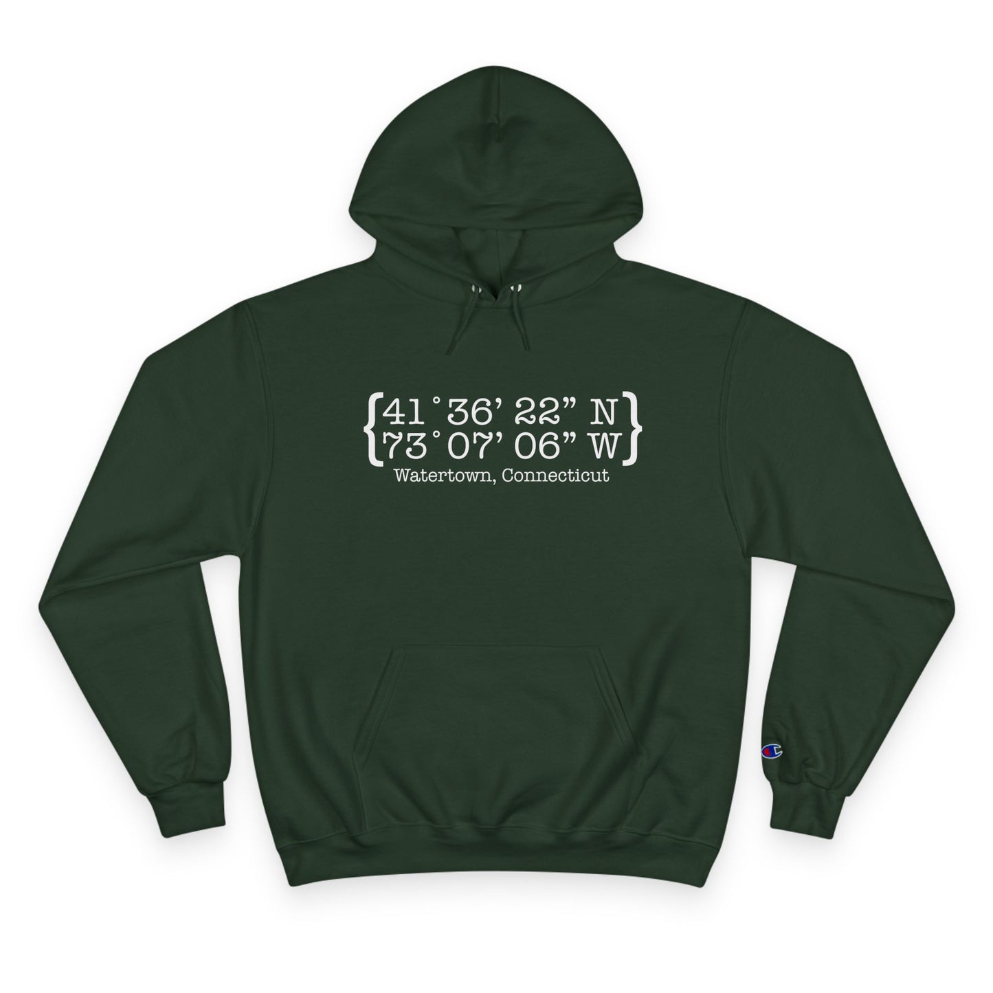 Watertown Coordinates Champion Hoodie