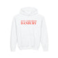 Just a kid from Danbury Youth Heavy Blend Hooded Sweatshirt