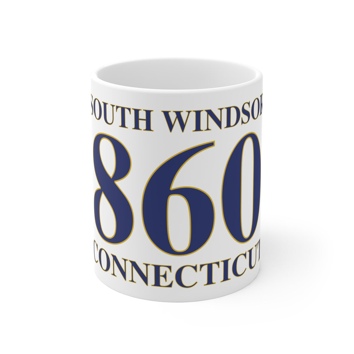 South Windsor 860 Connecticut Mug 11oz