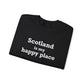 Scotland is My Happy Place Unisex Heavy Blend™ Crewneck Sweatshirt