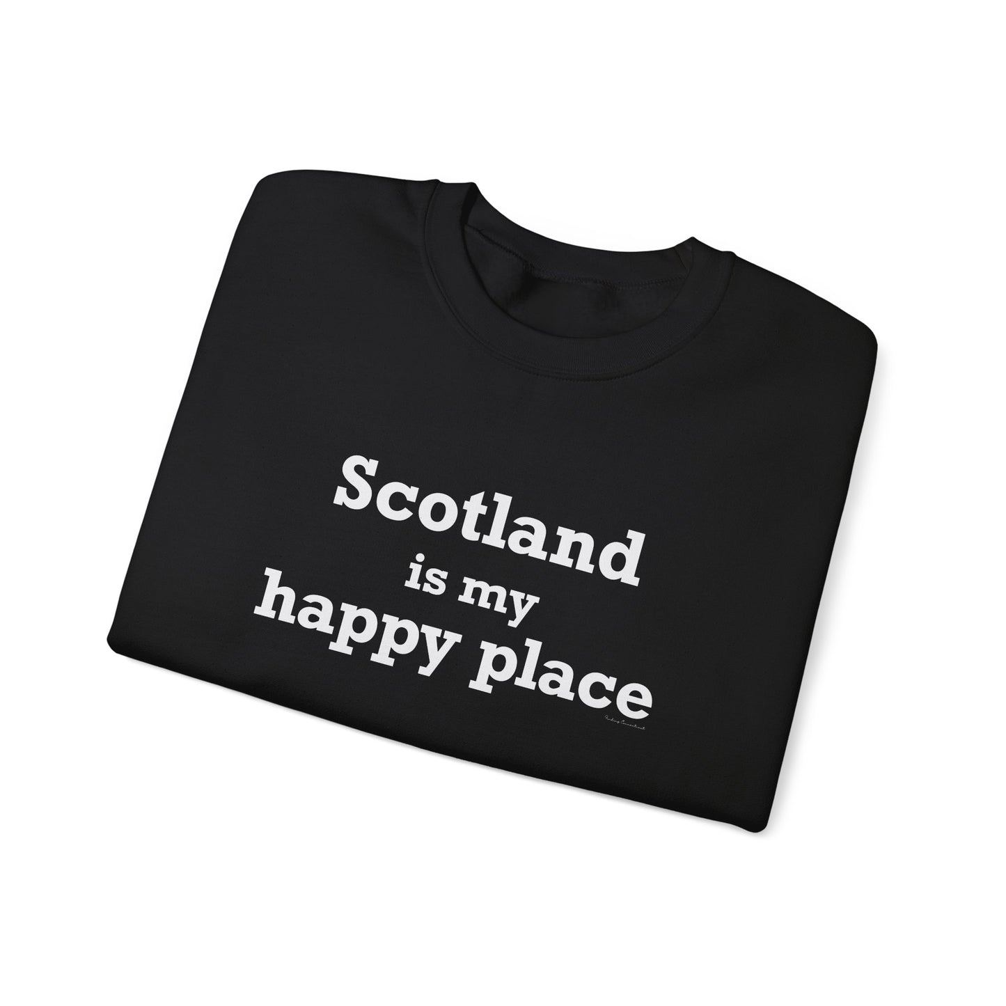 Scotland is My Happy Place Unisex Heavy Blend™ Crewneck Sweatshirt
