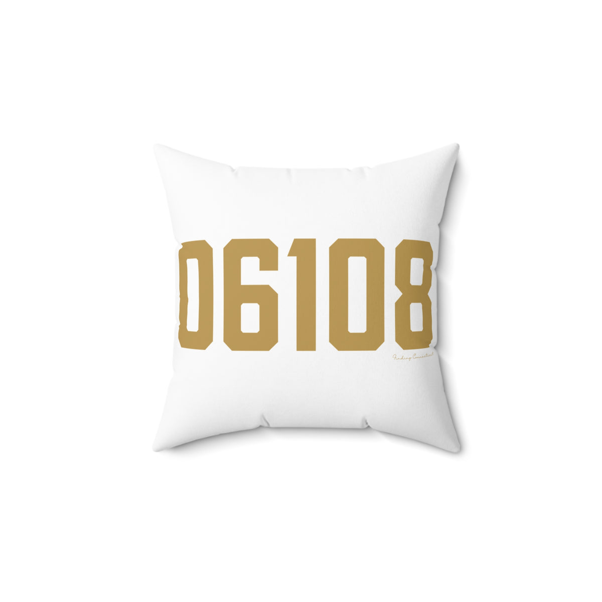 06108 East Hartford Connecticut Zip Code Polyester Square Pillow