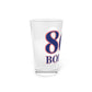 860 Bolton Red, White & Blue Pint Glass, 16oz