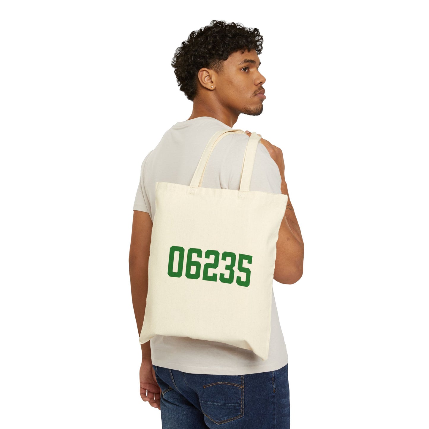 06235 Chaplin Connecticut Zip Code Cotton Canvas Tote Bag