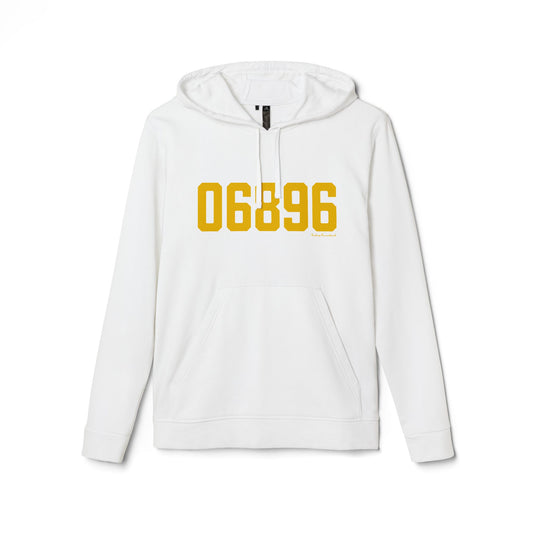 06896 Redding Connecticut Zip Code adidas Unisex Fleece Hoodie Sweatshirt