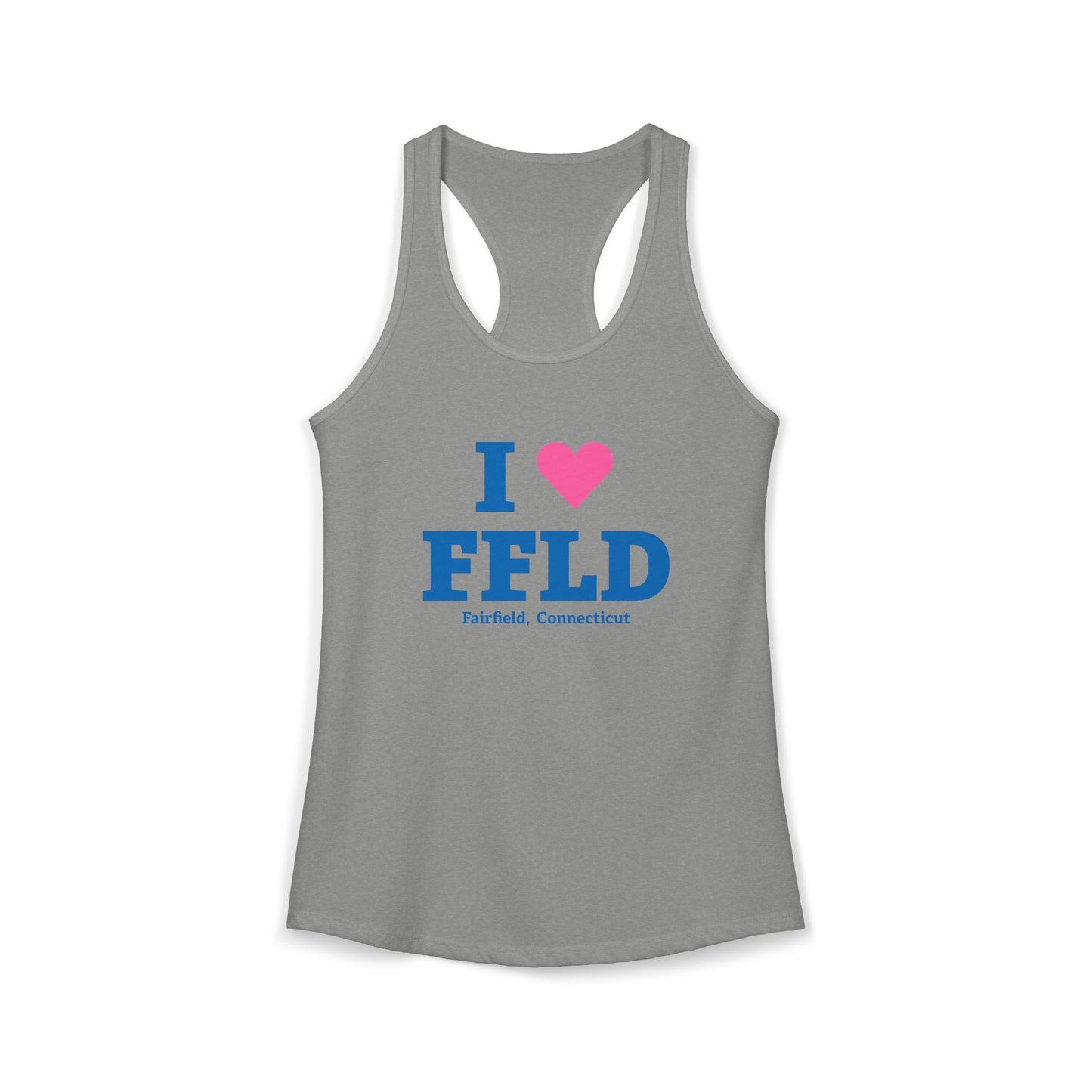 I Heart FFLD Women's Ideal Racerback Tank Top