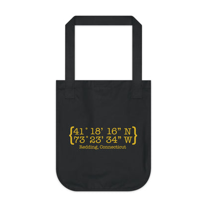 Redding Coordinates Organic Canvas Tote Bag
