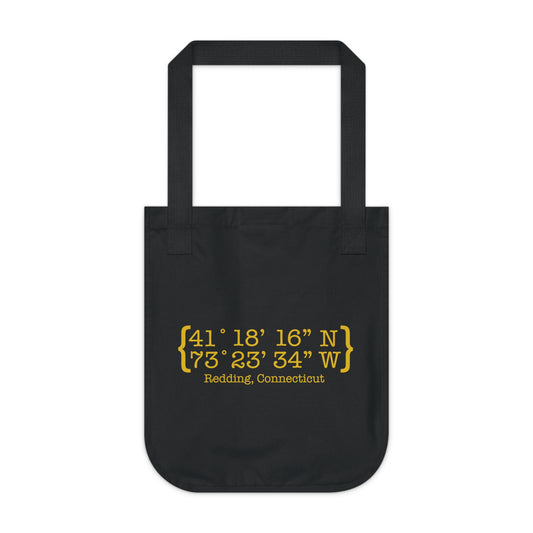 Redding Coordinates Organic Canvas Tote Bag