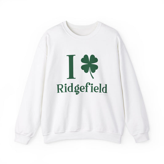 I Clover Ridgefield (Green) Unisex Heavy Blend™ Crewneck Sweatshirt