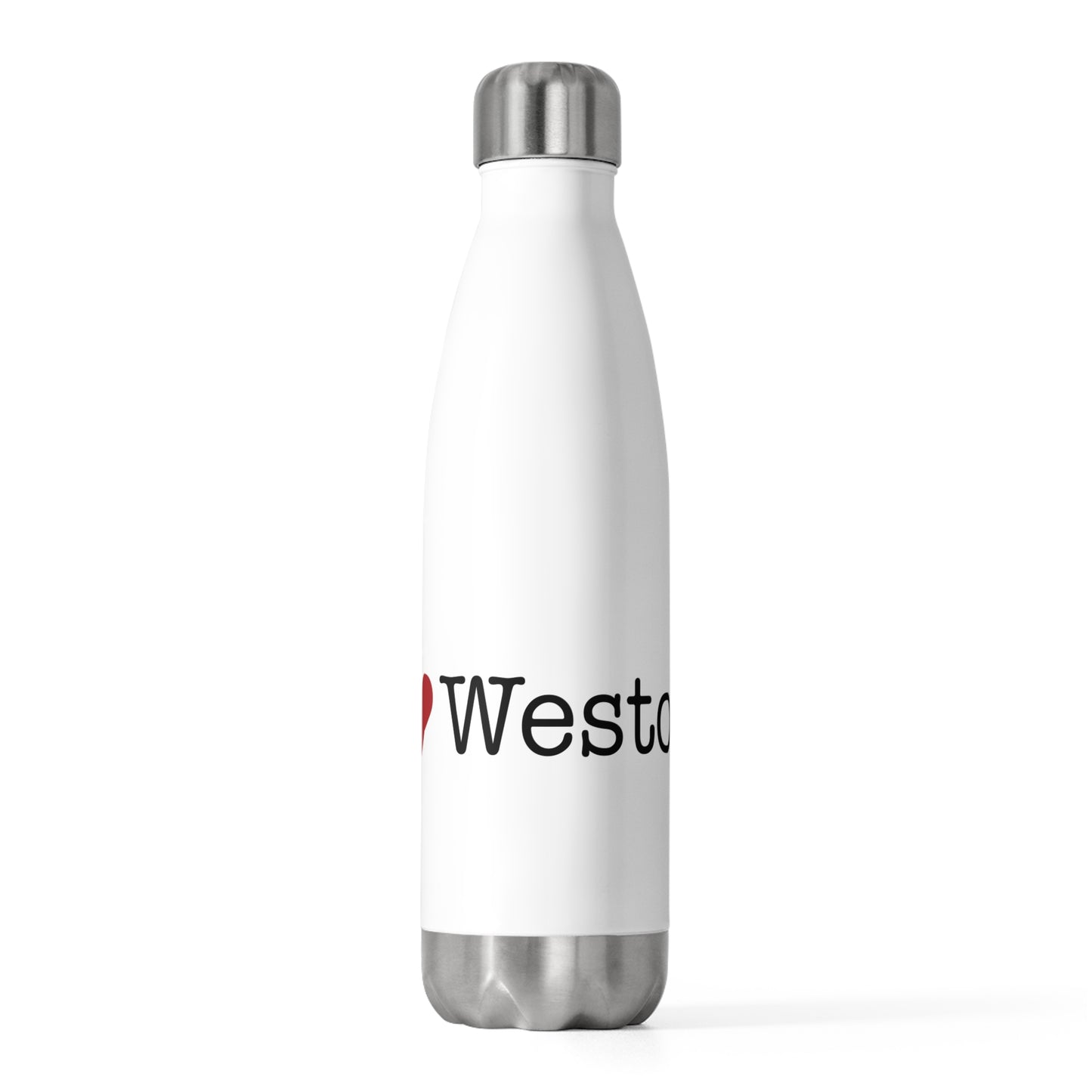 I Heart Weston. 20oz Insulated Bottle