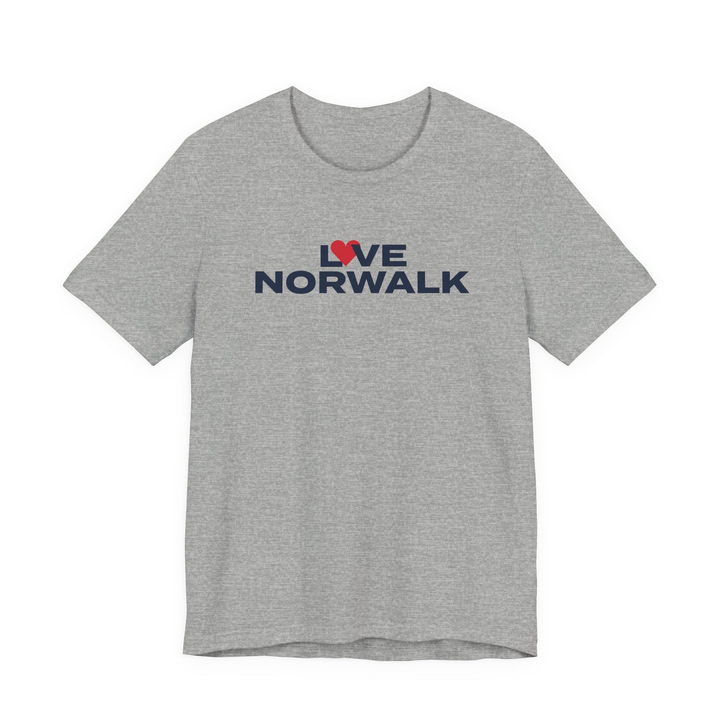 Love Norwalk Unisex Jersey Short Sleeve T-Shirt