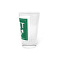 Vintage Exit 27 Merritt Parkway Sign Pint Glass, 16oz