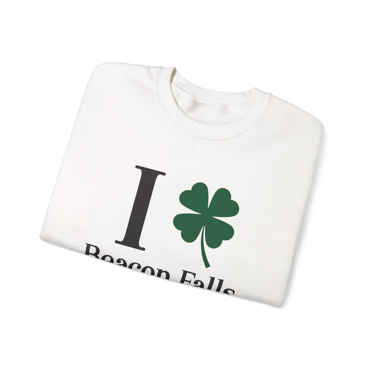 I Clover Beacon Falls Unisex Heavy Blend™ Crewneck Sweatshirt
