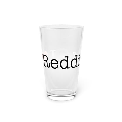 I Heart Redding. Pint Glass, 16oz