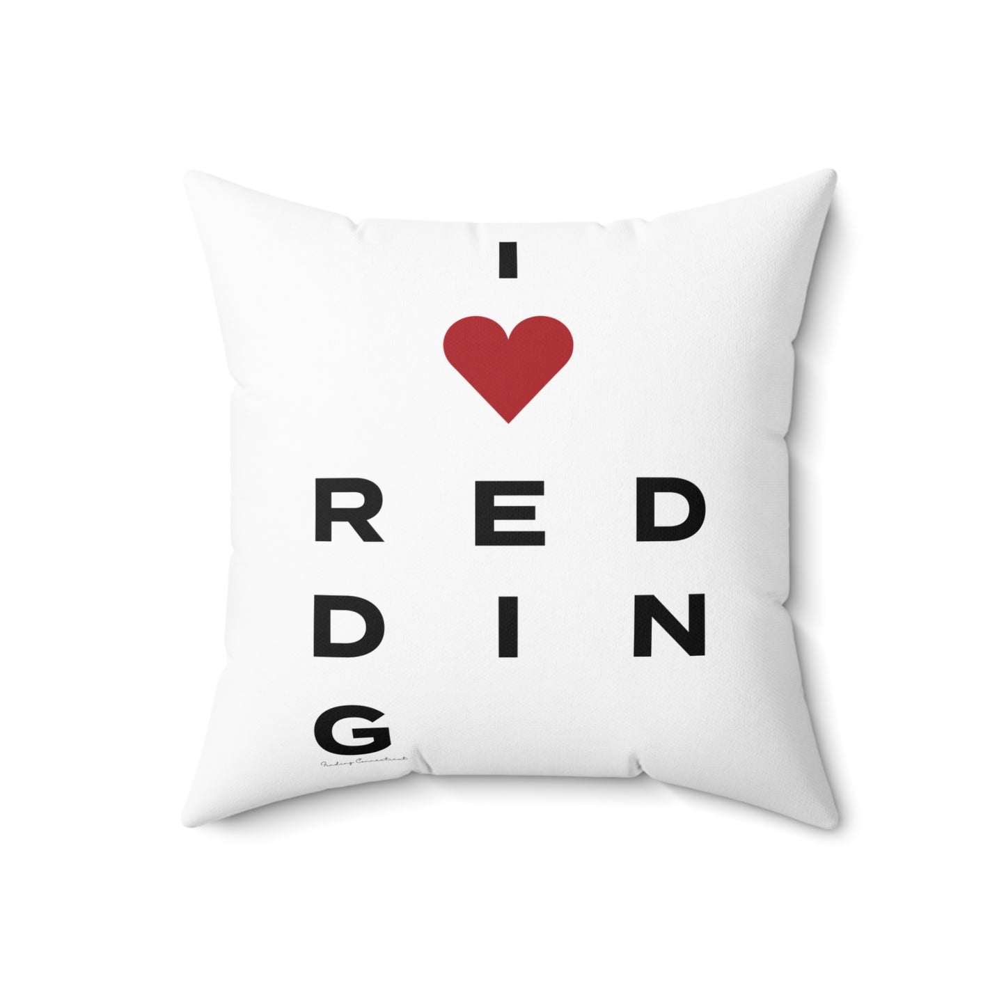 Redding Vision Spun Polyester Square Pillow