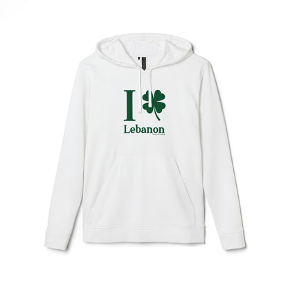 I Clover Lebanon adidas Unisex Fleece Hoodie