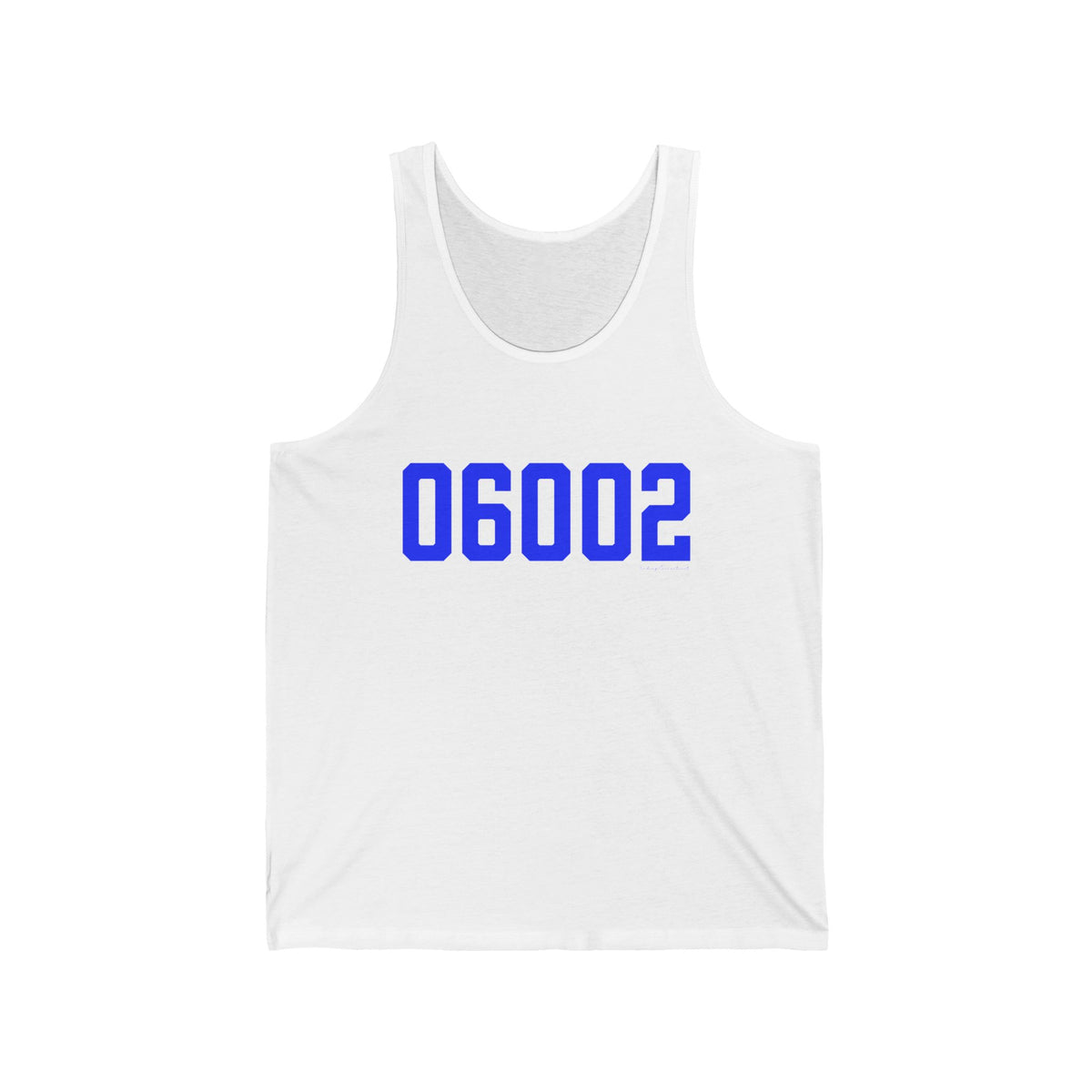 06002 Bloomfield Connecticut Zip Code Unisex Jersey Tank Top