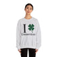 I Clover Connecticut Unisex Heavy Blend™ Crewneck Sweatshirt