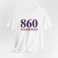 860 Mansfield Red White & Blue Unisex Jersey Short Sleeve T-Shirt