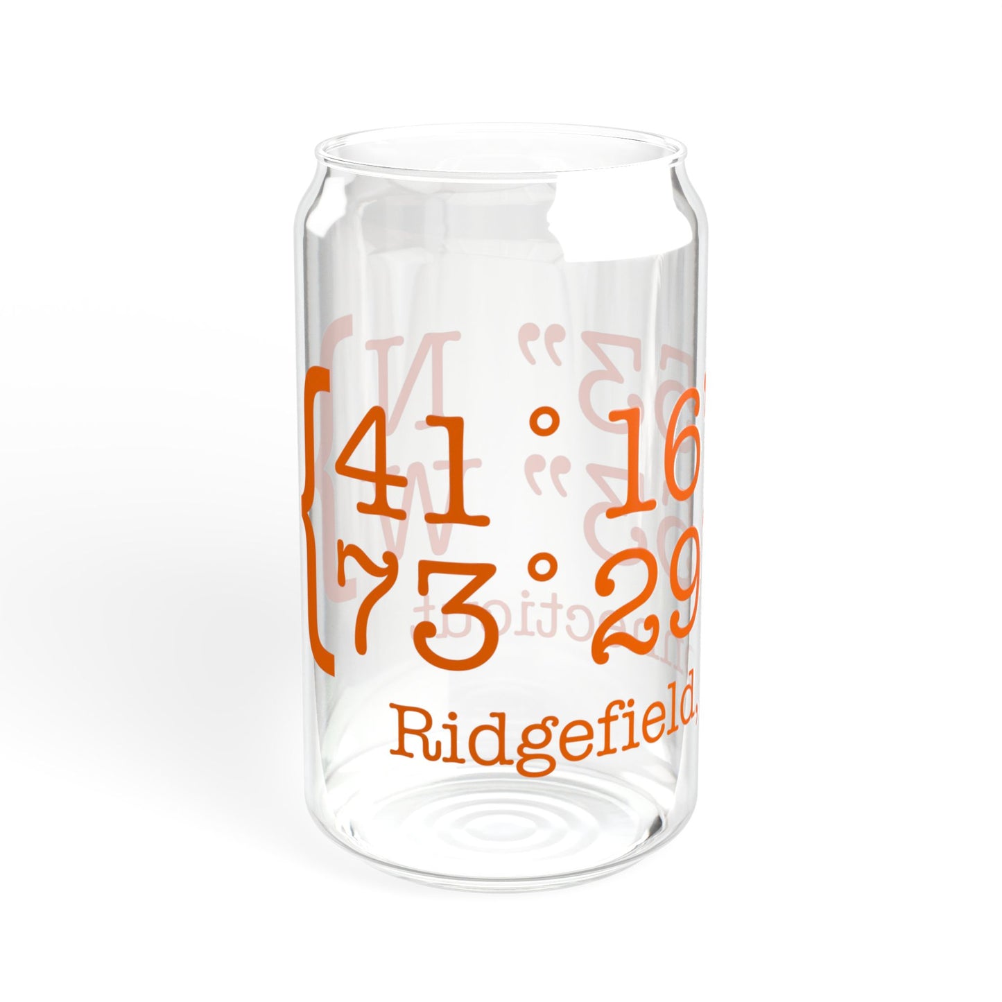 Ridgefield Coordinates Sipper Glass, 16oz