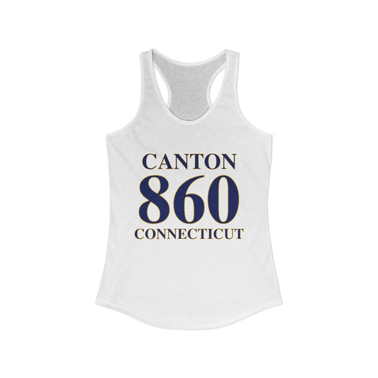 Canton 860 Connecticut Women's Ideal Racerback Tank Top