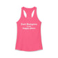 East Hampton is My Happy Place Women's Ideal Racerback Tank Top