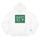 Vintage Exit 52  Merritt Parkway Sign Champion Hoodie